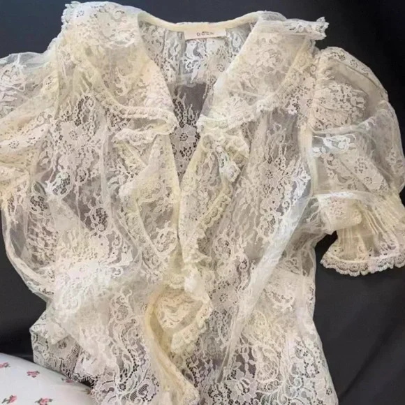 DÔEN Henri Top in Sea Salt - Picture 5 of 9